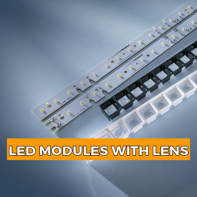 Build Your Own High Power Linear LED modules with Lens